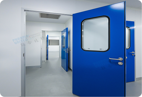 Puertas y ventanas de sala limpia