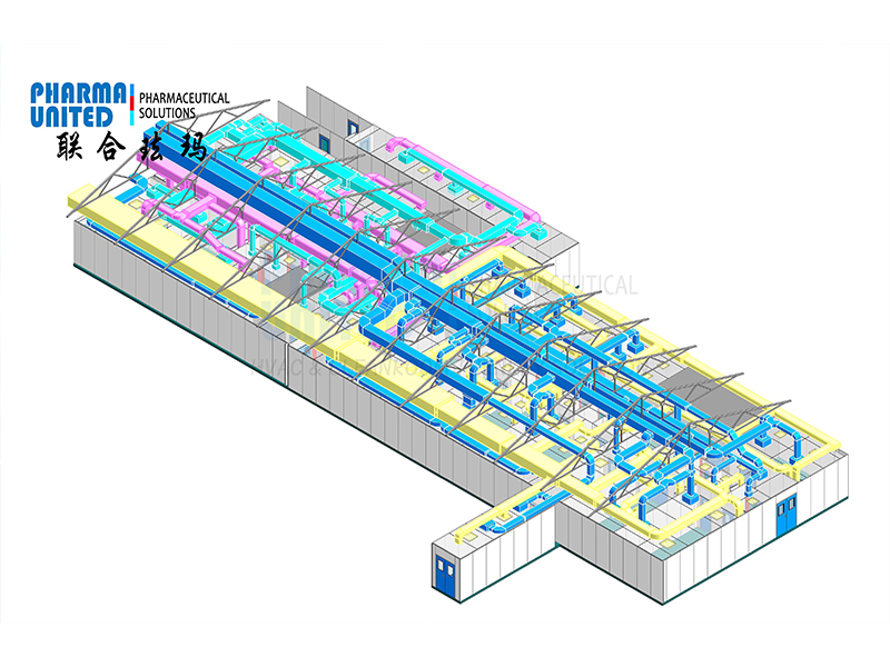 Dise&ntilde;o de salas blancas Dise&ntilde;o BIM (modelado de informaci&oacute;n de construcci&oacute;n)